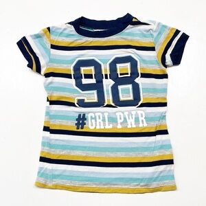 Refill little boys striped short sleeve t-shirt